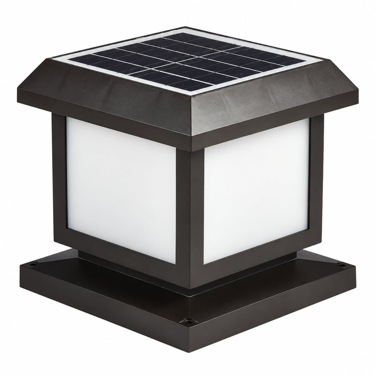 Đèn solar sân vườn NTZ10 Panasonic trên nền trắng, ảnh sản phẩm chính diện