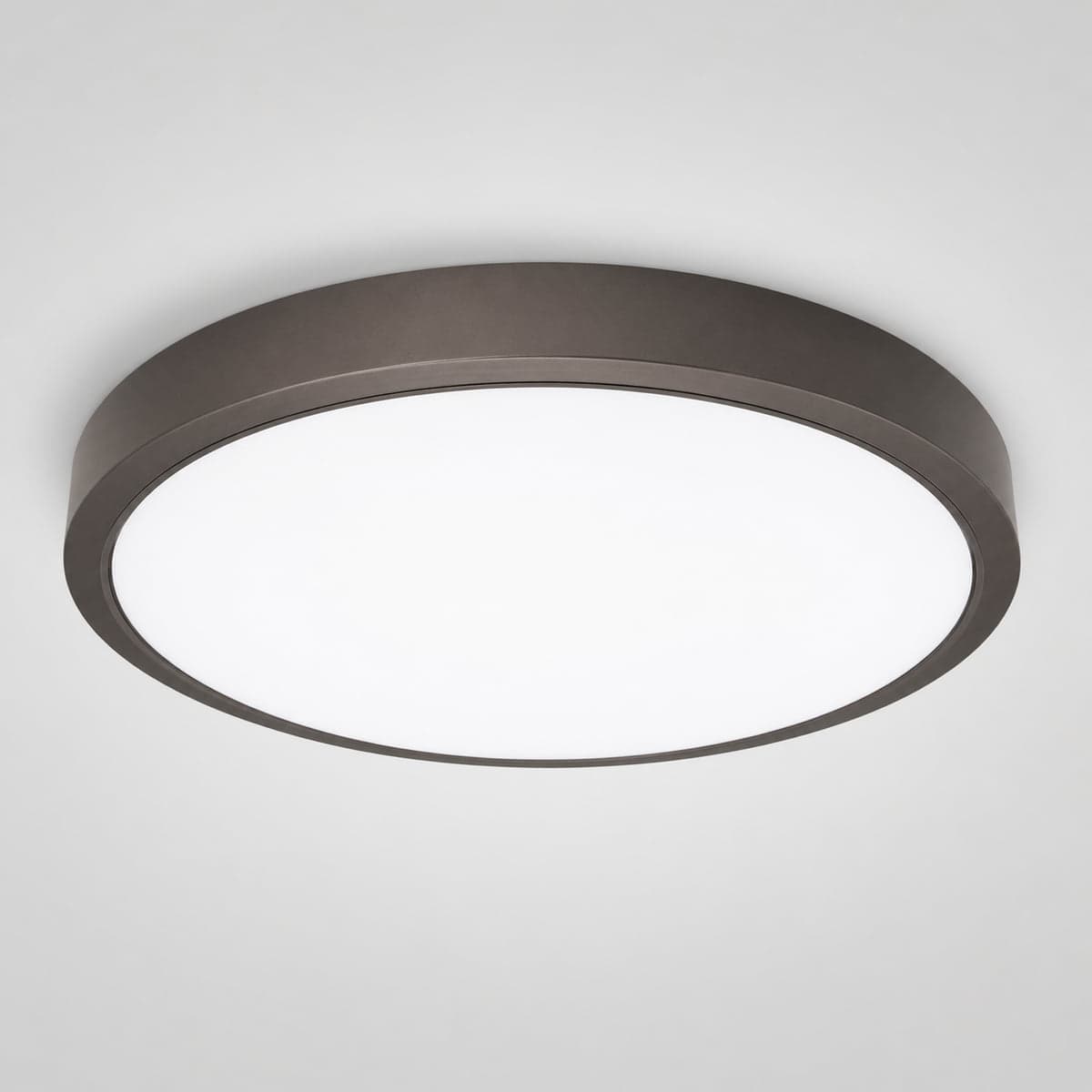 Đèn VALUE CEILING chụp góc nghiêng 3/4, thấy rõ thân và mặt bên