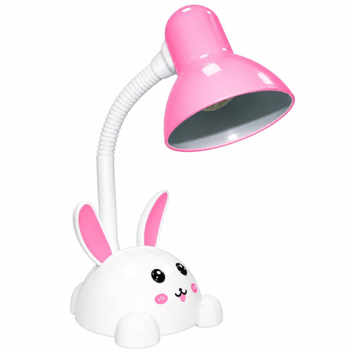 Đèn bàn trang trí đui E27 thỏ NDKC01 Panasonic trên nền trắng, ảnh sản phẩm chính diện