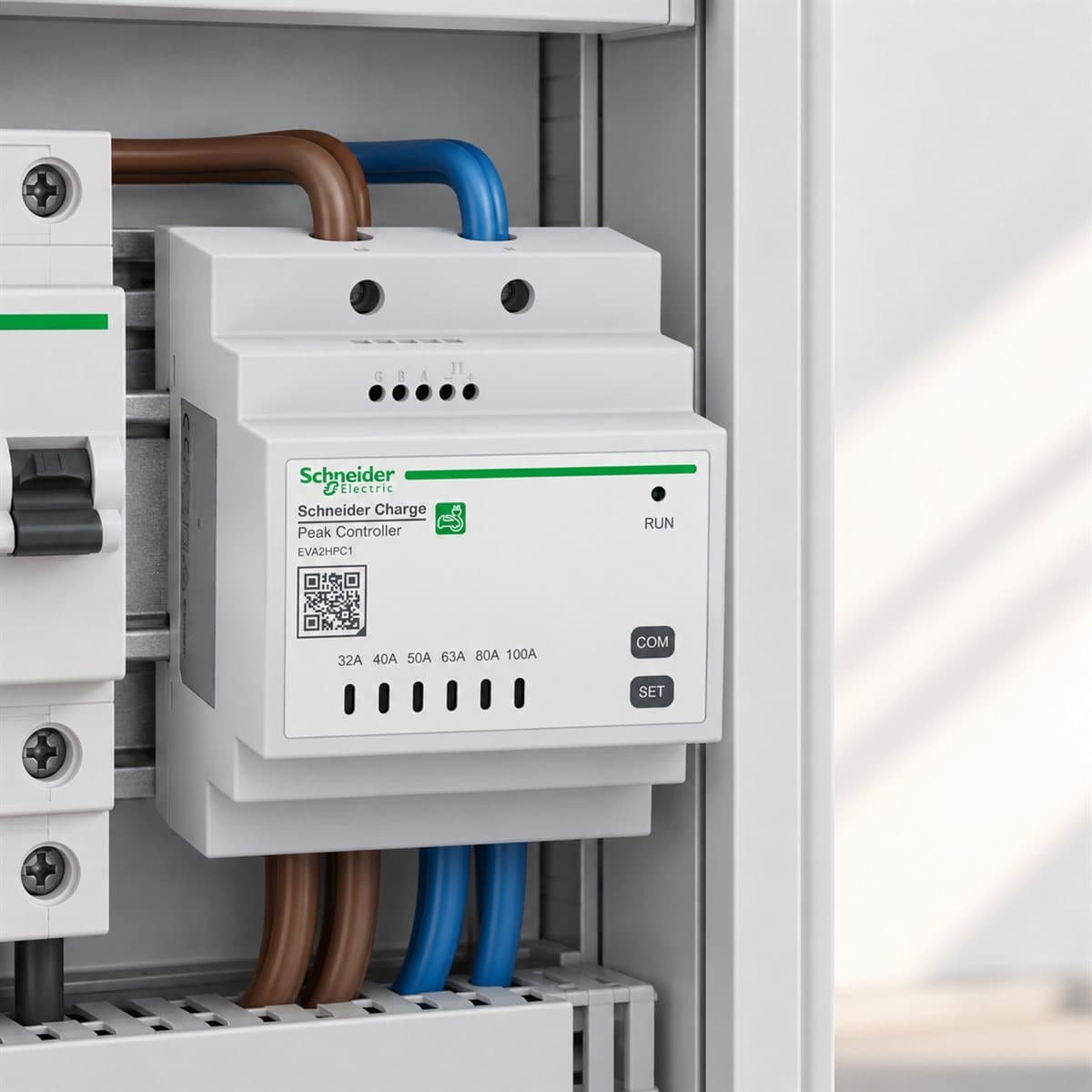 Phụ kiện chống nhảy cho Schneider Charge Schneider đã lắp đặt trong nhà