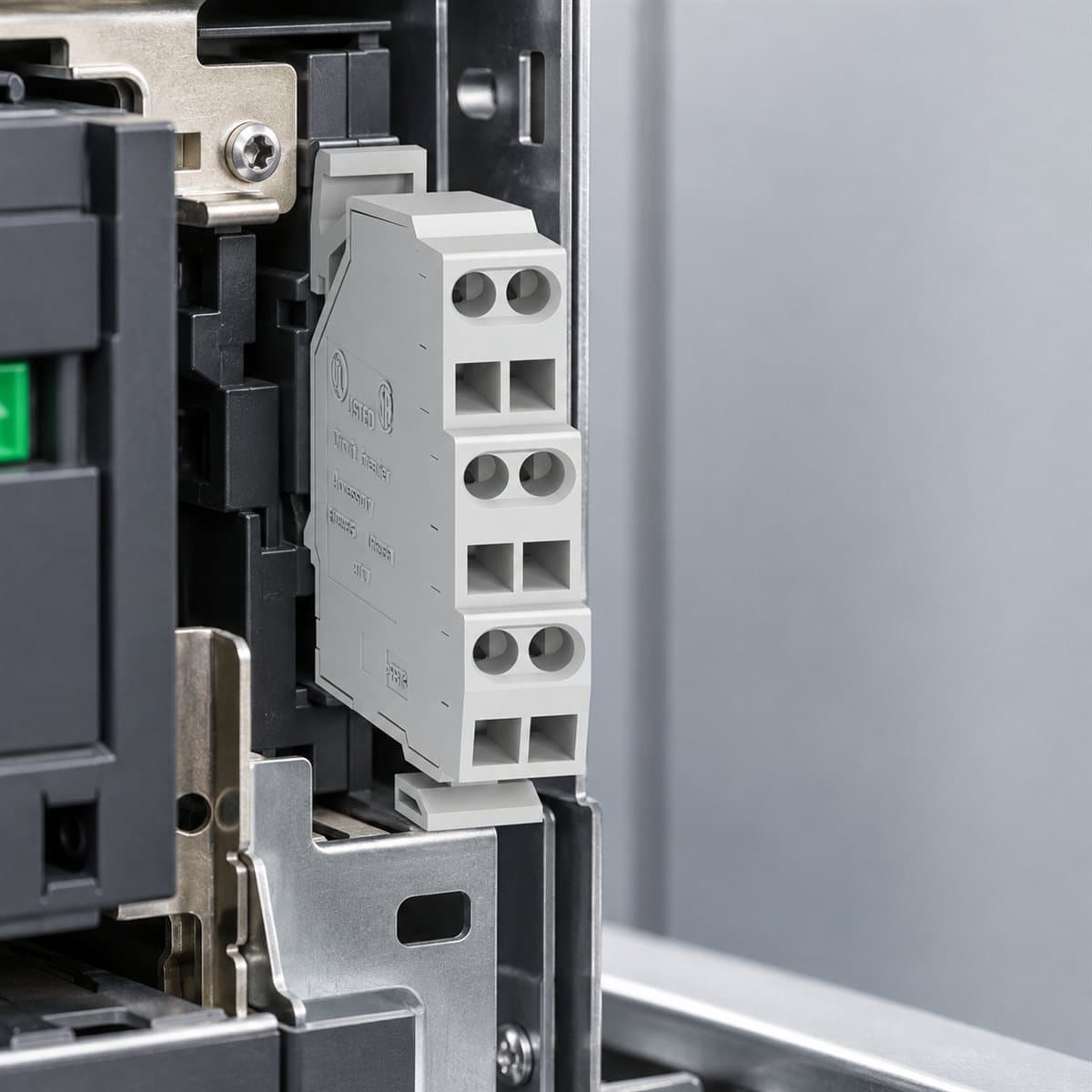 Tiếp điểm vị trí khung kéo rút MasterPacT MTZ1 Schneider đã lắp đặt trong nhà