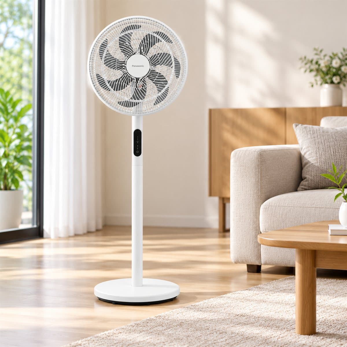 Quạt đứng F-30J Panasonic đã lắp đặt trong nhà