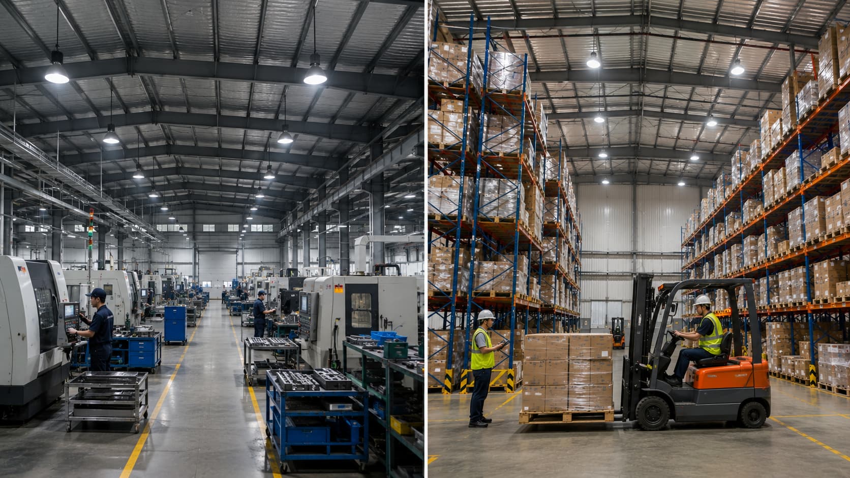 Chiếu sáng kho logistics: Vì sao không thể áp dụng cùng giải pháp với nhà xưởng sản xuất?