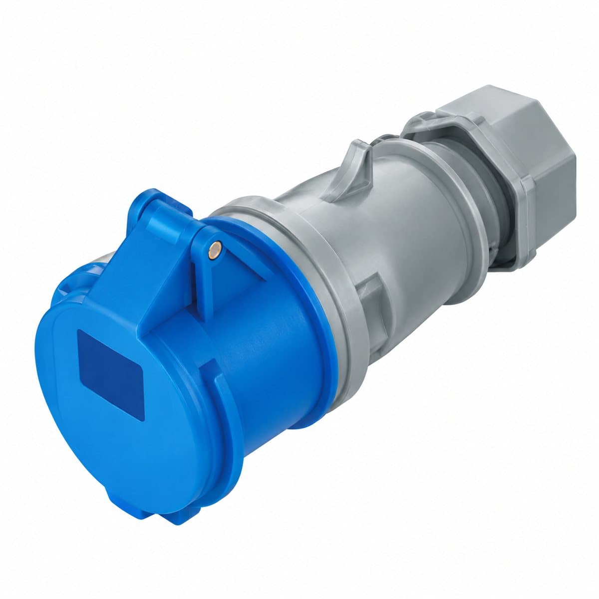 Ổ cắm nối không kín nước Nanoco Panasonic trên nền trắng, ảnh sản phẩm chính diện