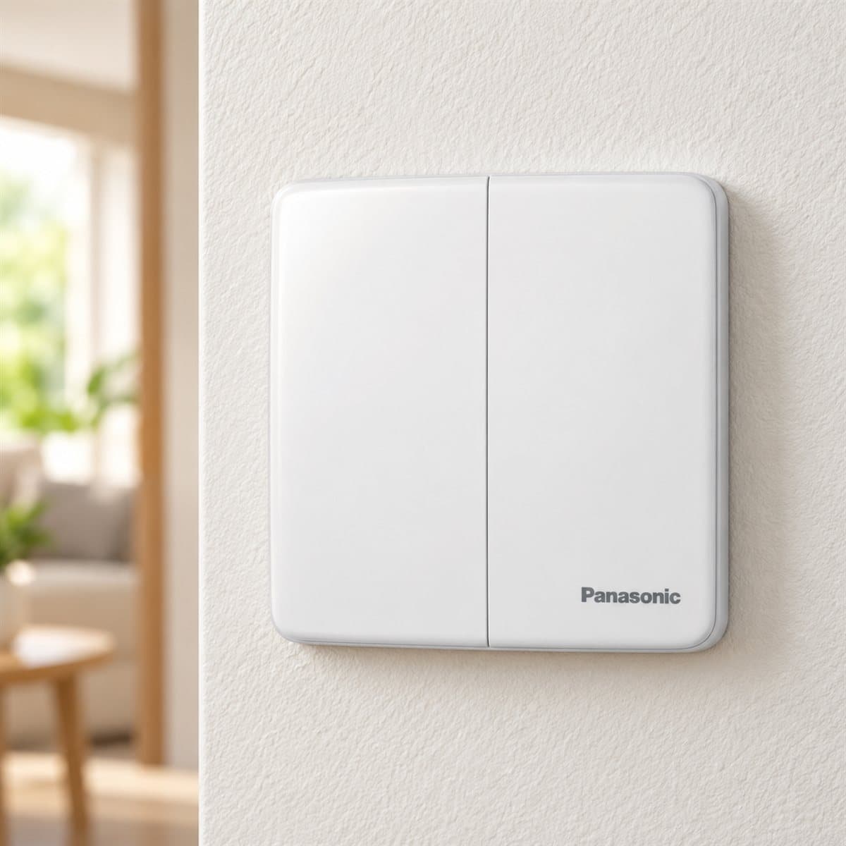 Bộ 2 công tắc B, 1 chiều, cắm nhanh Minerva Panasonic đã lắp đặt trong nhà