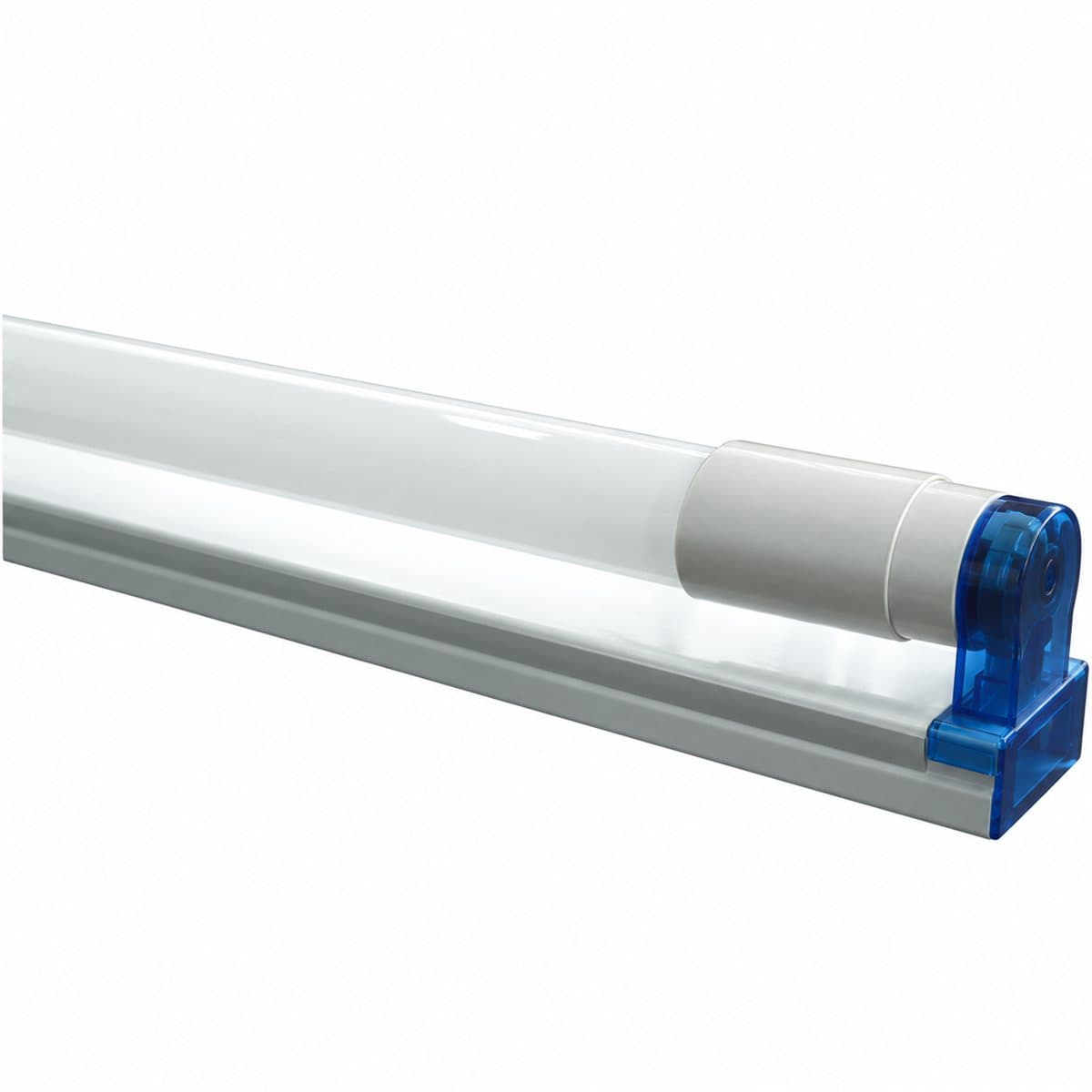 Bộ máng đèn T8 thủy tinh Panasonic trên nền trắng, ảnh sản phẩm chính diện