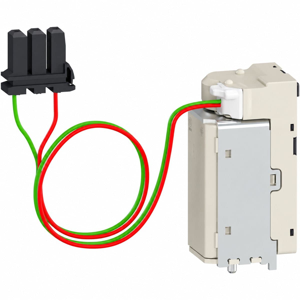 Cuộn XF/MX/MN cho ACB MasterPacT MTZ2/3 Schneider trên nền trắng, ảnh sản phẩm chính diện