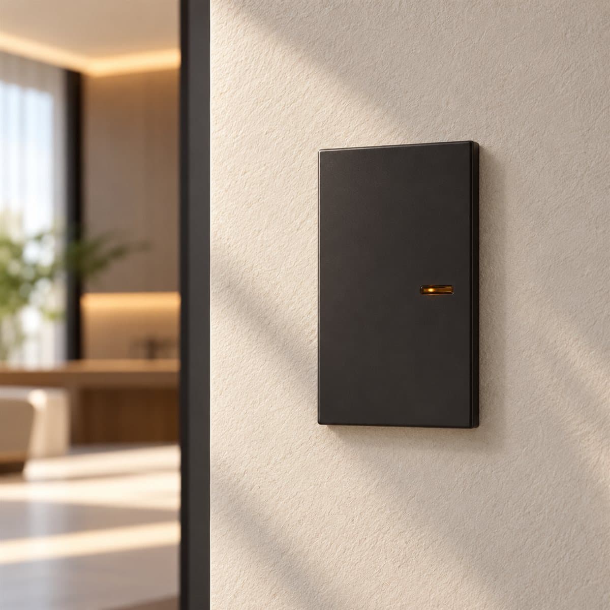 Công tắc ZENcelo A size L Schneider đã lắp đặt trong nhà