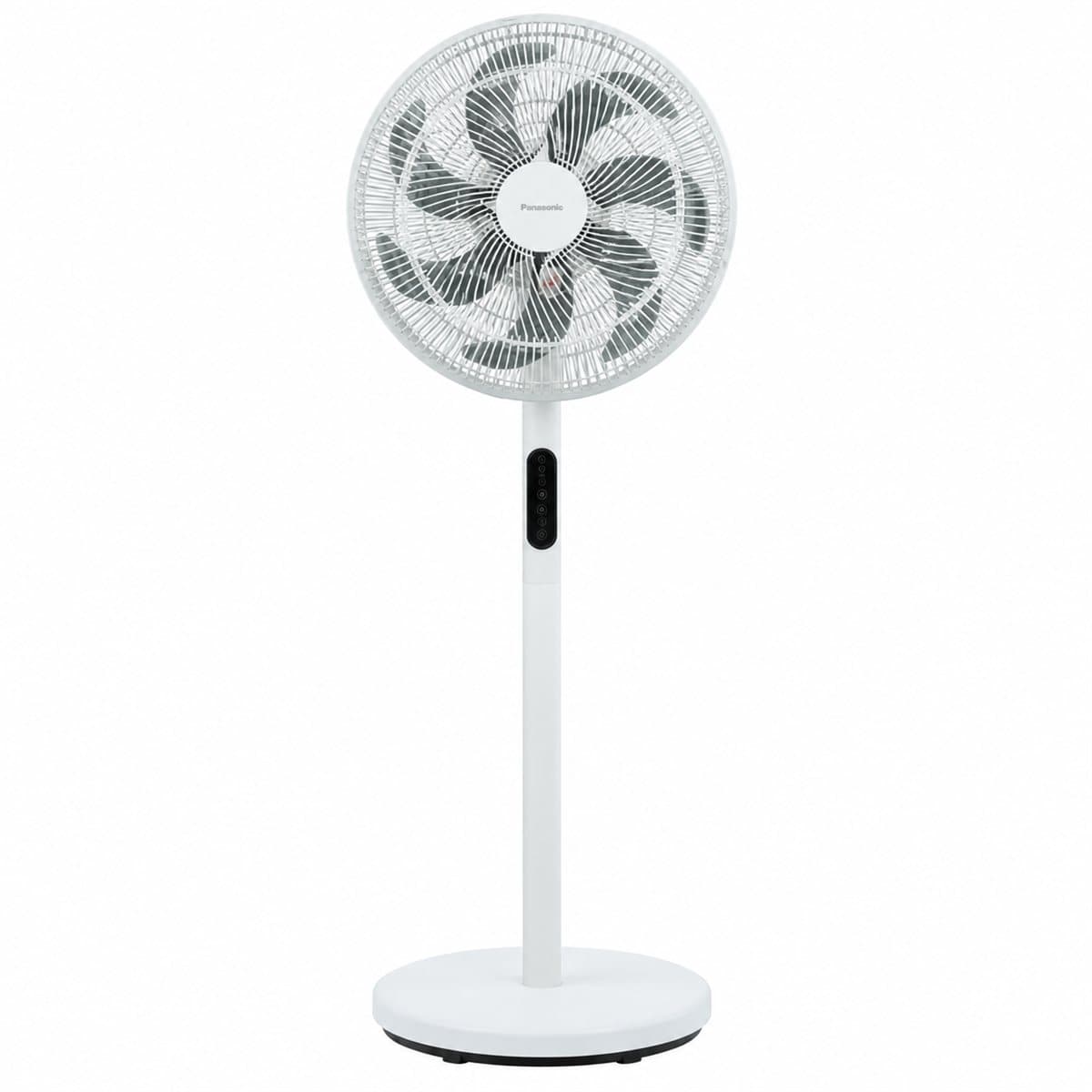 Quạt đứng F-30J Panasonic trên nền trắng, ảnh sản phẩm chính diện