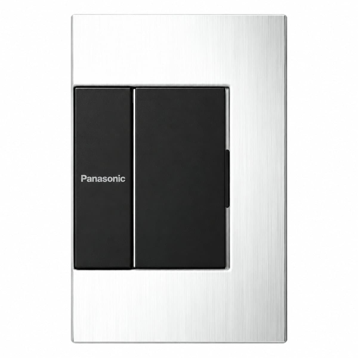 Bộ 1 công tắc có đèn báo Gen-X Panasonic trên nền trắng, ảnh sản phẩm chính diện