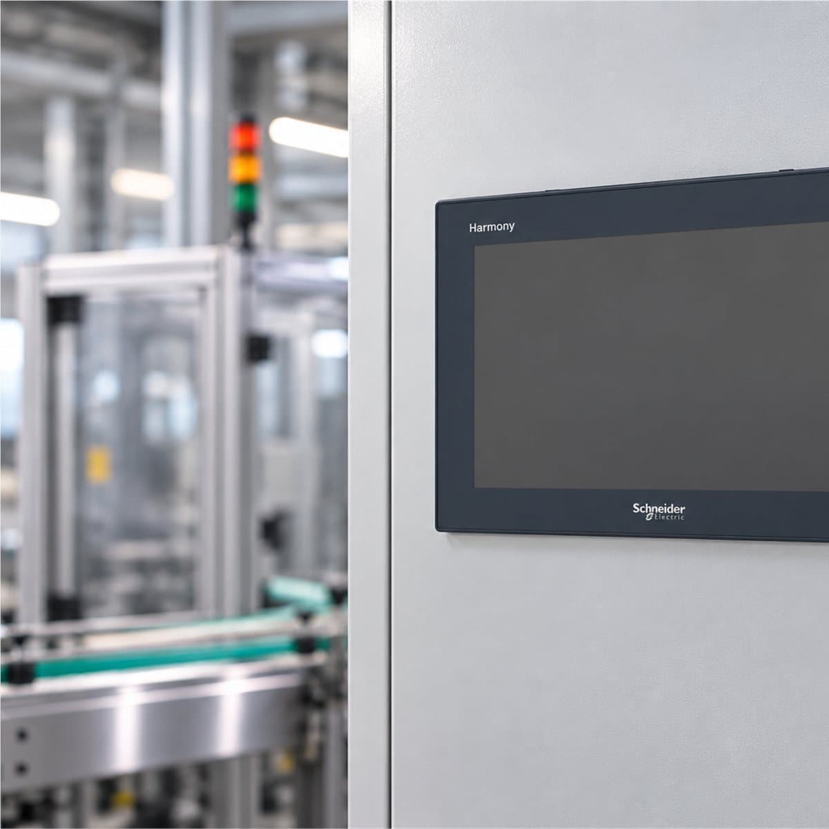 Máy tính công nghiệp Harmony Lite PPC Schneider đã lắp đặt trong nhà