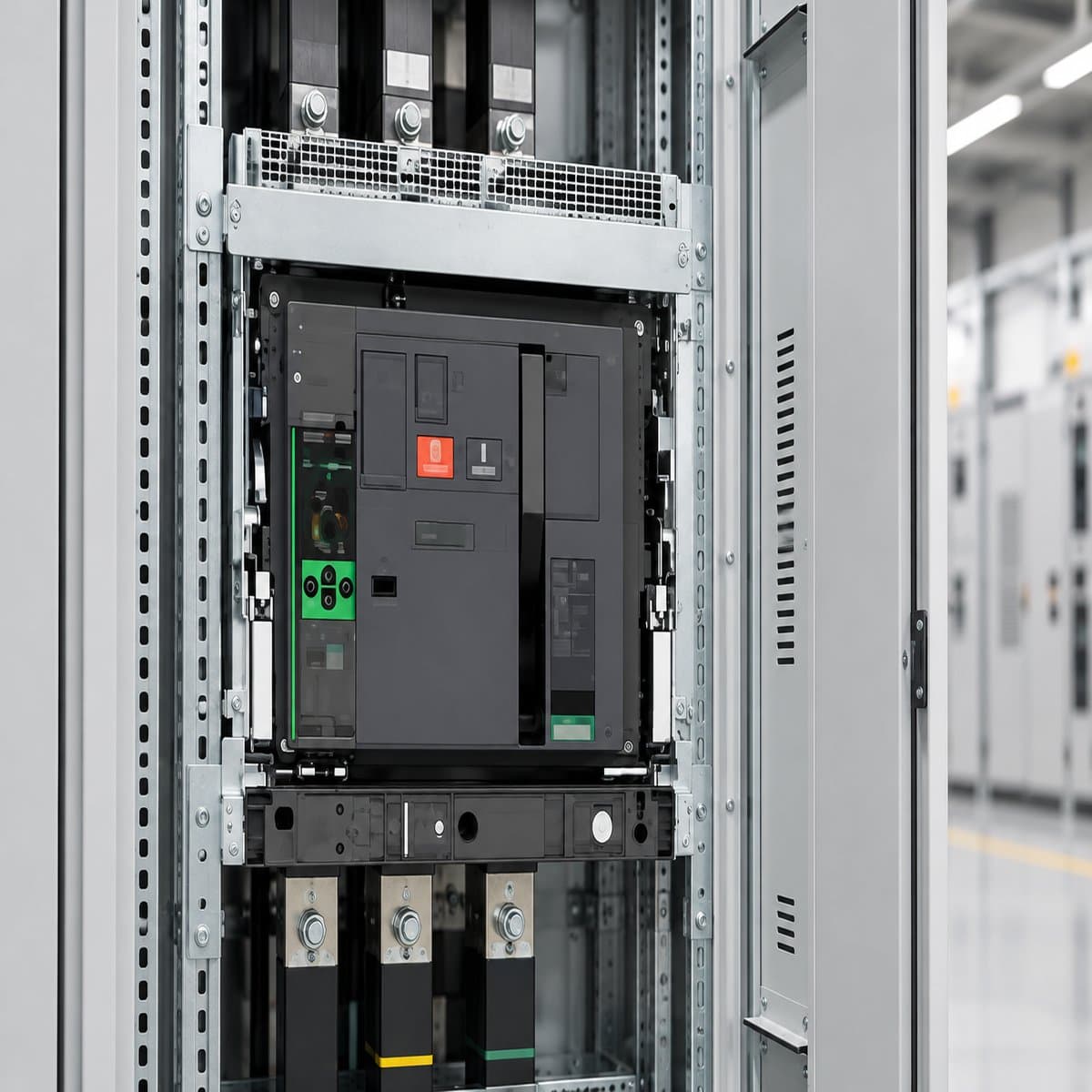 ACB MasterPacT MTZ3 Active 4000-6300A Schneider đã lắp đặt trong nhà