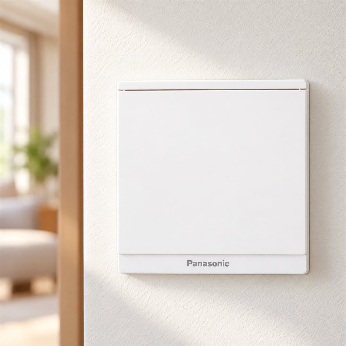 Bộ 1 công tắc C, 2 chiều, bắt vít Moderva Panasonic đã lắp đặt trong nhà