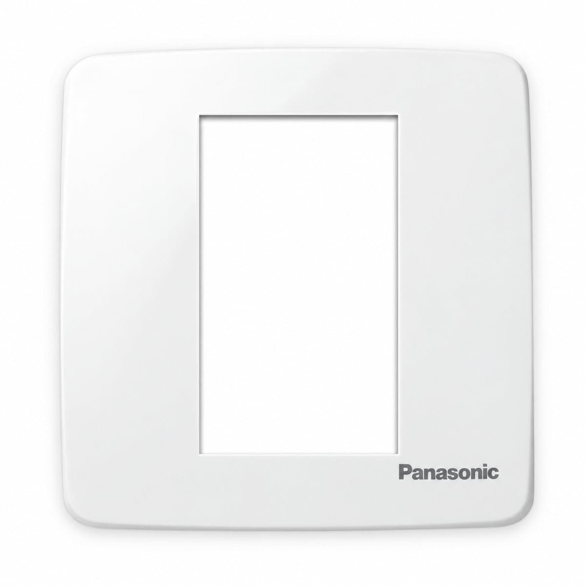 Mặt vuông dùng cho 3 thiết bị Minerva Panasonic trên nền trắng, ảnh sản phẩm chính diện