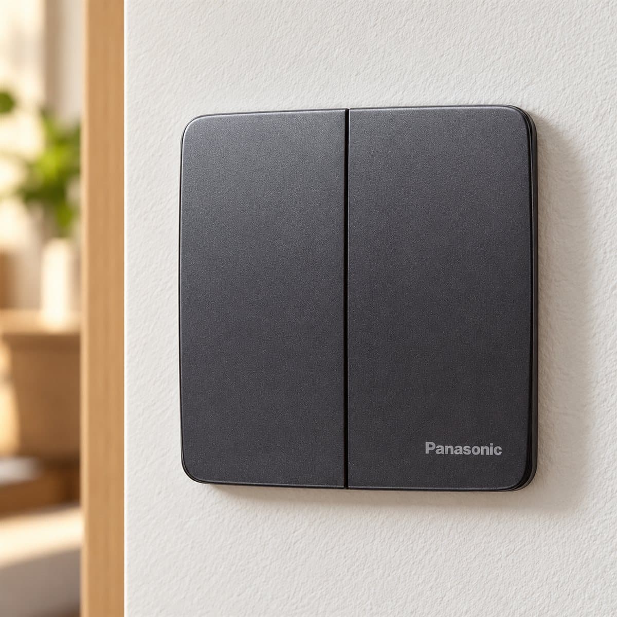 Bộ 2 công tắc C, 2 chiều, cắm nhanh Minerva Panasonic đã lắp đặt trong nhà