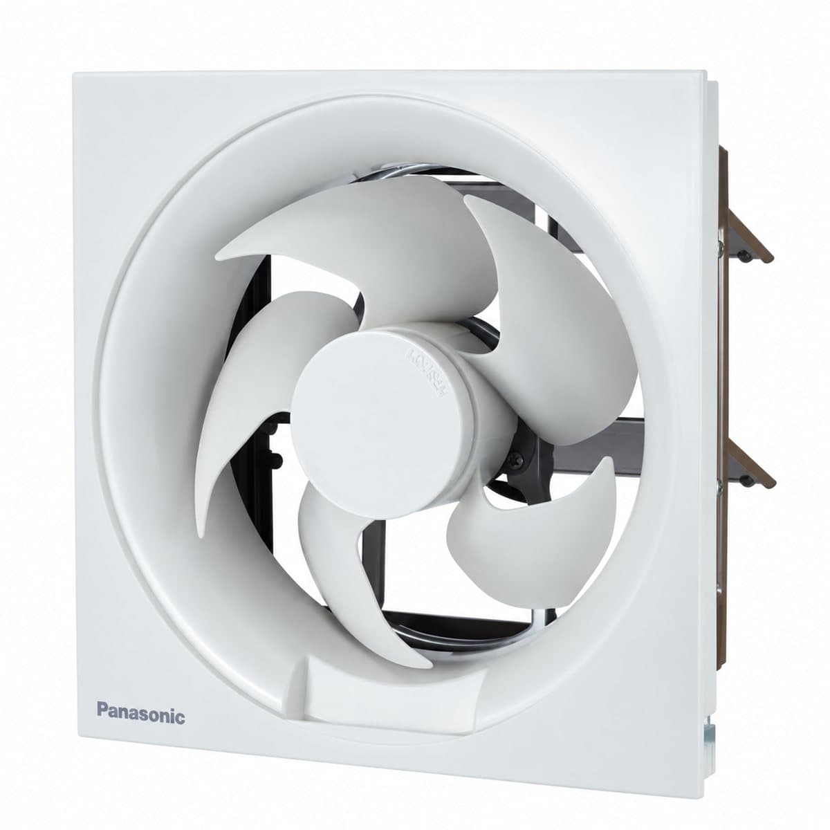 Quạt hút gắn tường 1 chiều, không màn che Panasonic trên nền trắng, ảnh sản phẩm chính diện