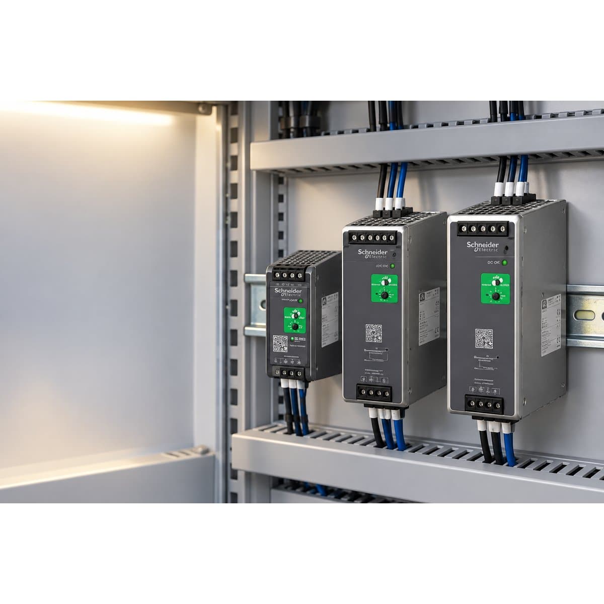 Bộ nguồn được tối ưu hóa Modicon Schneider đã lắp đặt trong nhà