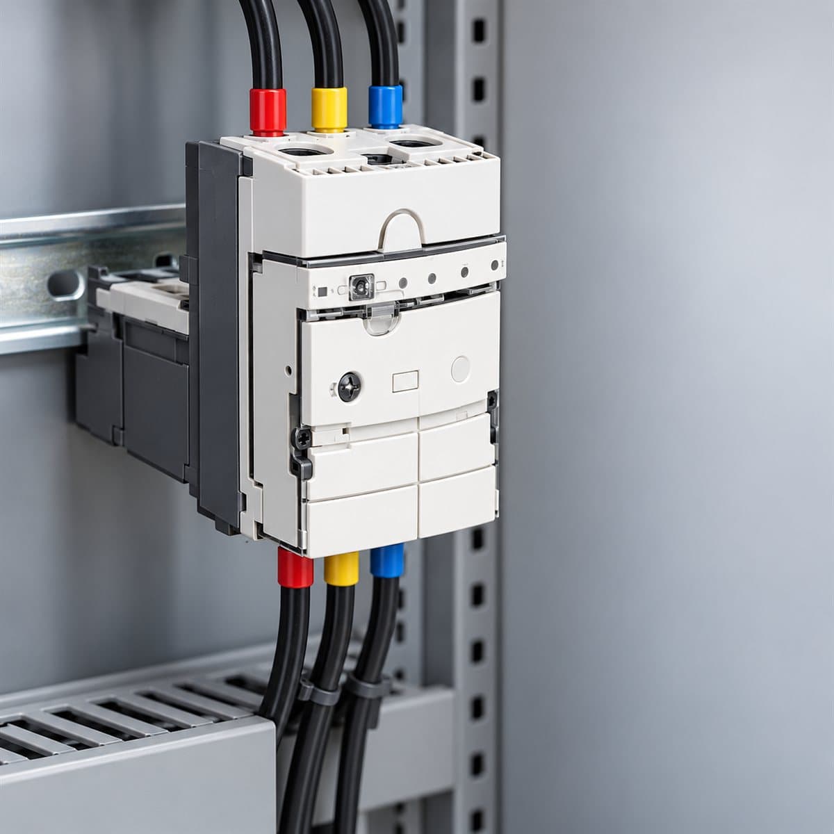 Bộ điều khiển chuẩn LUCA TeSys U Schneider đã lắp đặt trong nhà