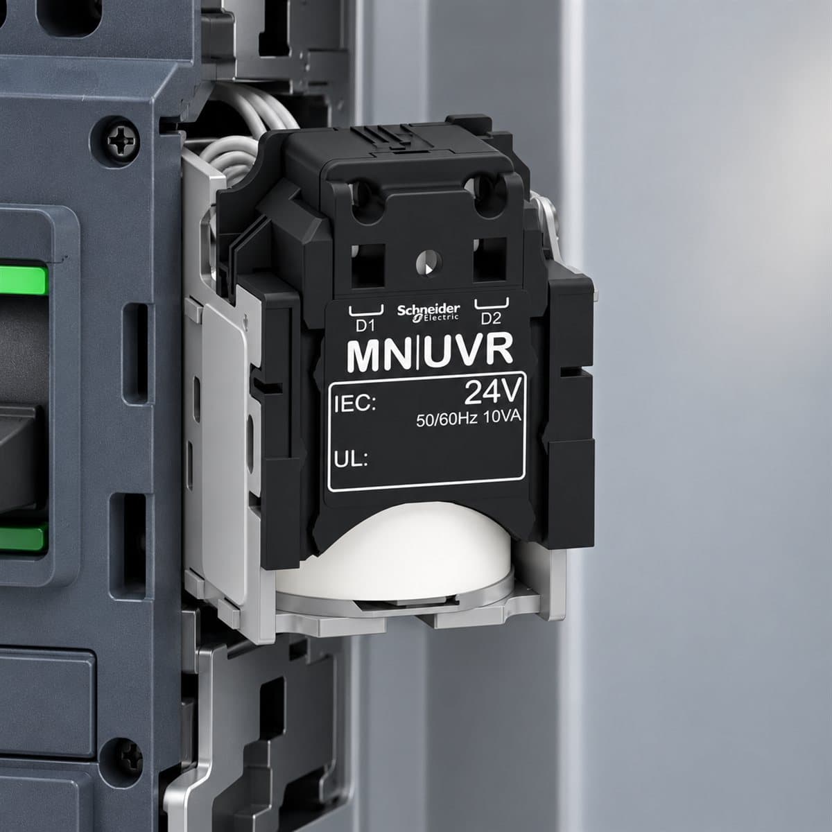 Cuộn bảo vệ thấp áp (MN) cho EasyPact EZC400/630 Schneider đã lắp đặt trong nhà