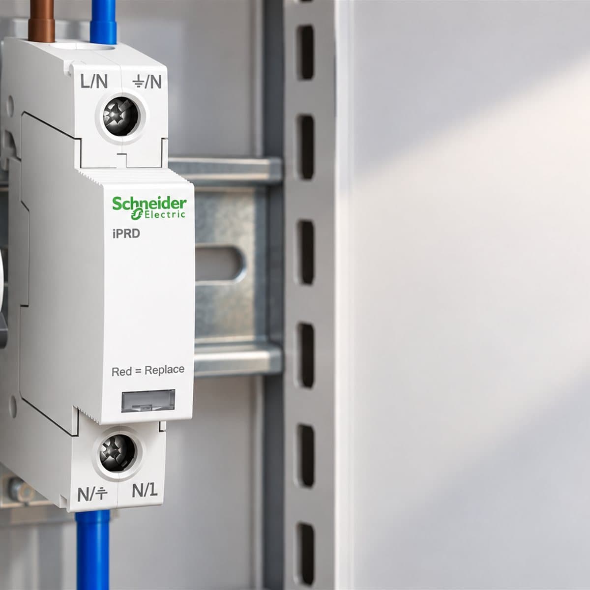Chống sét lan truyền Acti9 iPRD Type 2 kéo rút Schneider đã lắp đặt trong nhà