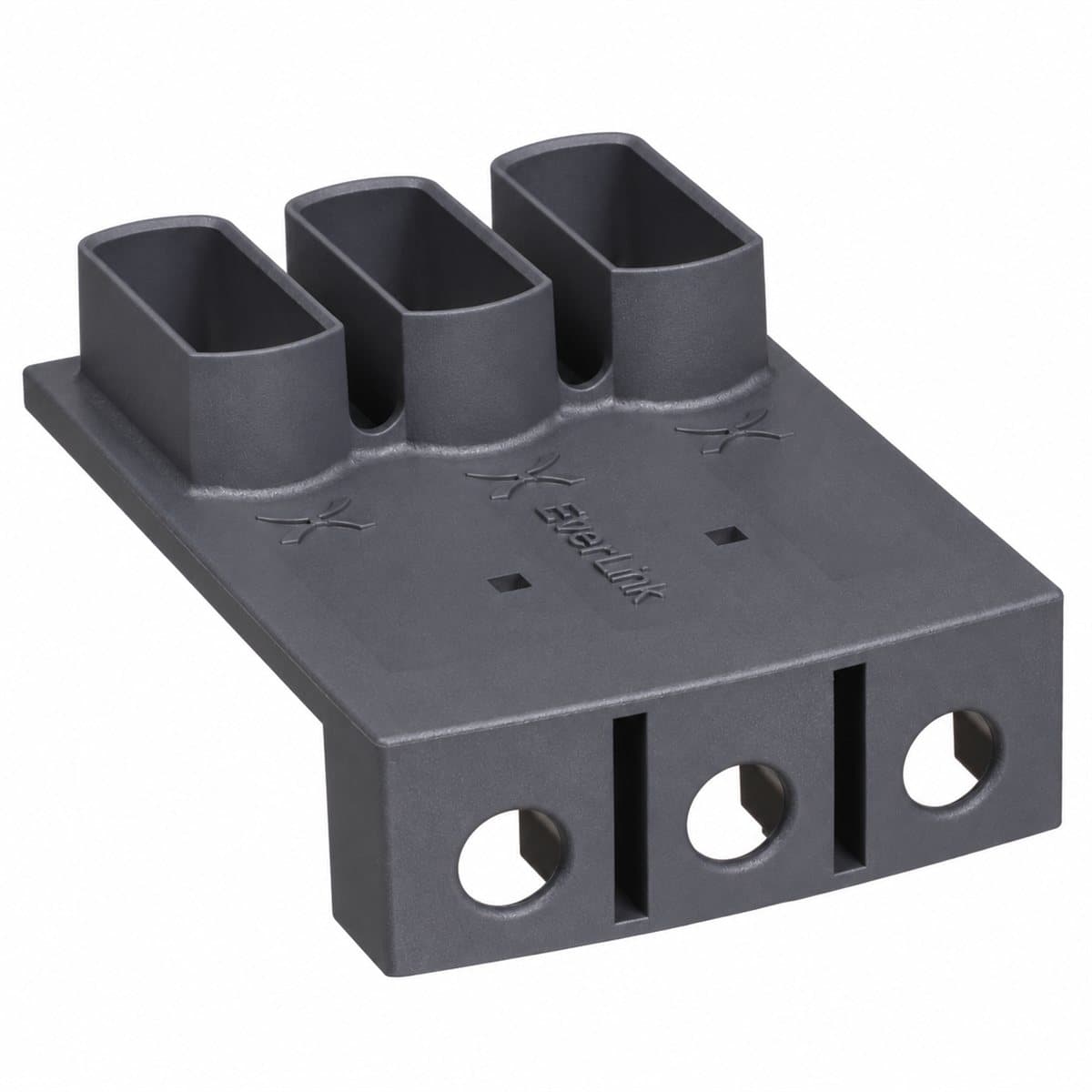 Nắp che Large spacing cho TeSys GV3P Schneider trên nền trắng, ảnh sản phẩm chính diện