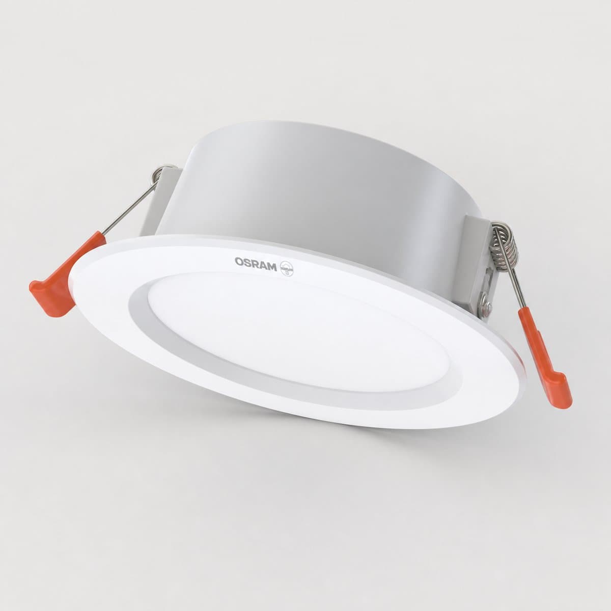 Đèn DOWNLIGHT ECO LITE chụp góc nghiêng 3/4, thấy rõ thân và mặt bên