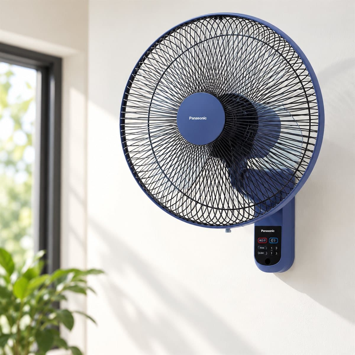 Quạt treo tường F-409M Panasonic đã lắp đặt trong nhà