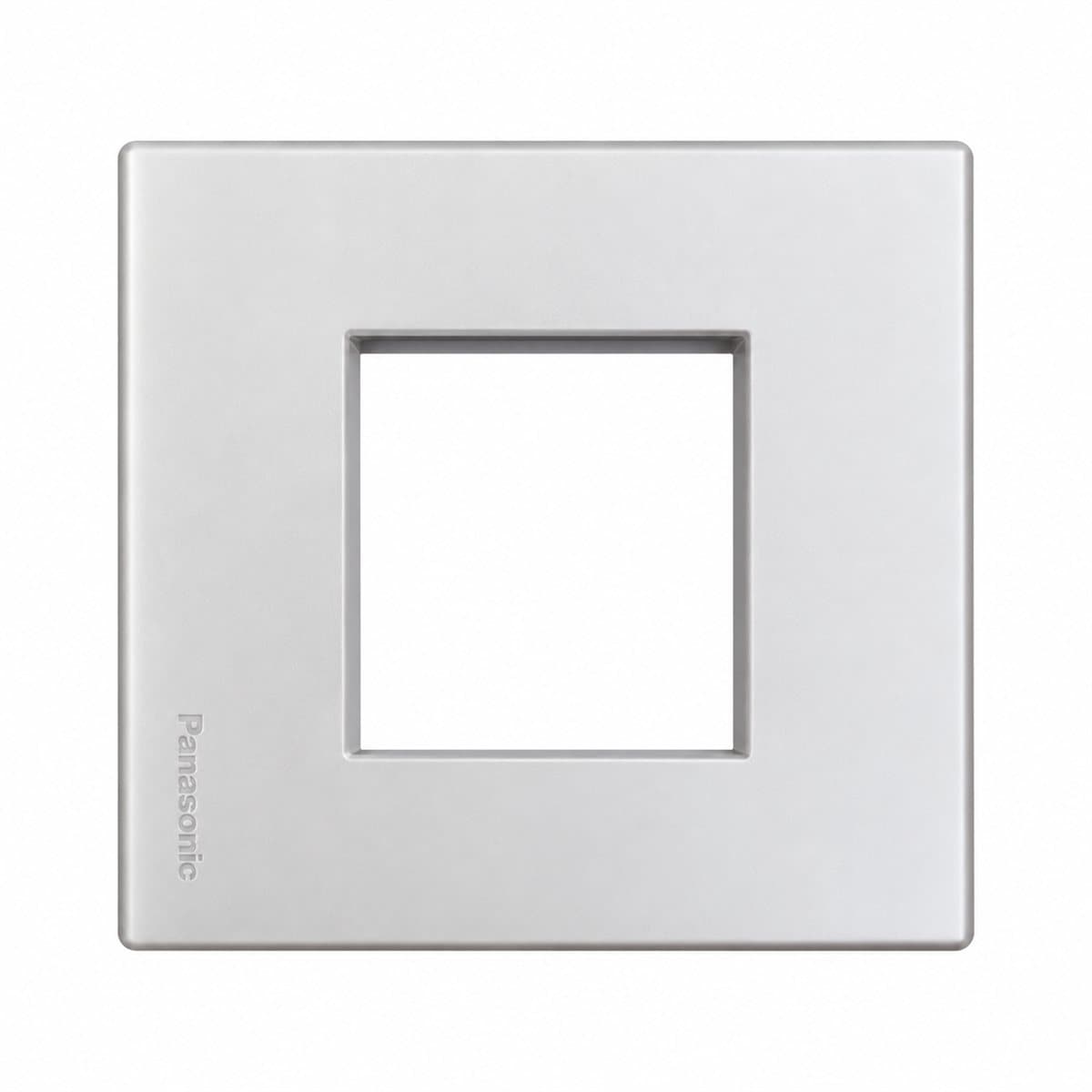 Mặt vuông dành cho 2 thiết bị Wide Panasonic trên nền trắng, ảnh sản phẩm chính diện