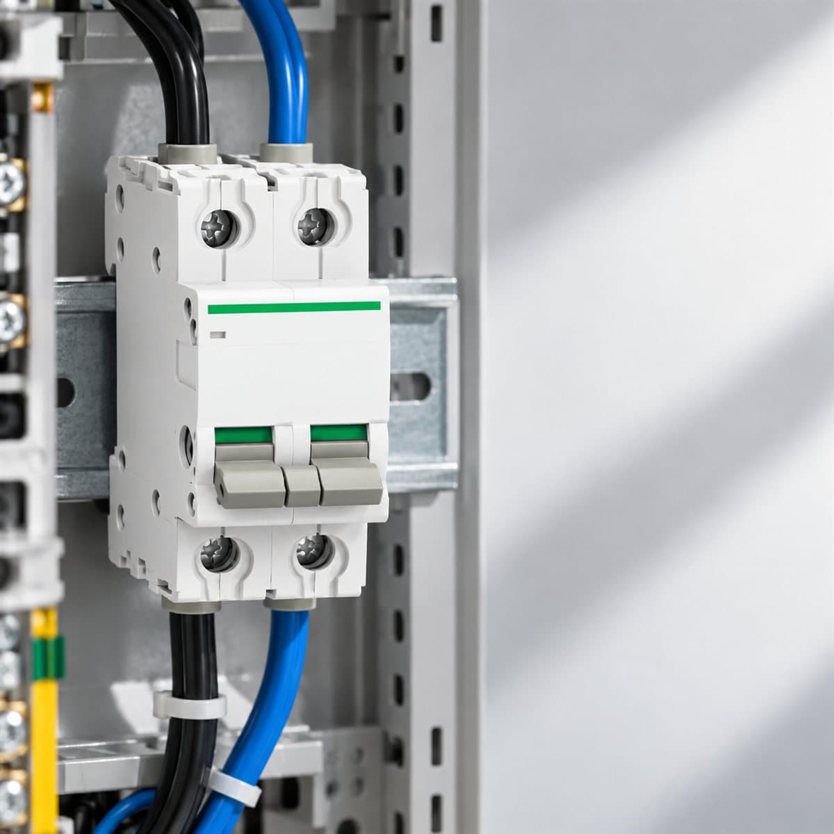 Cầu dao cách ly Acti9 iSW Schneider đã lắp đặt trong nhà
