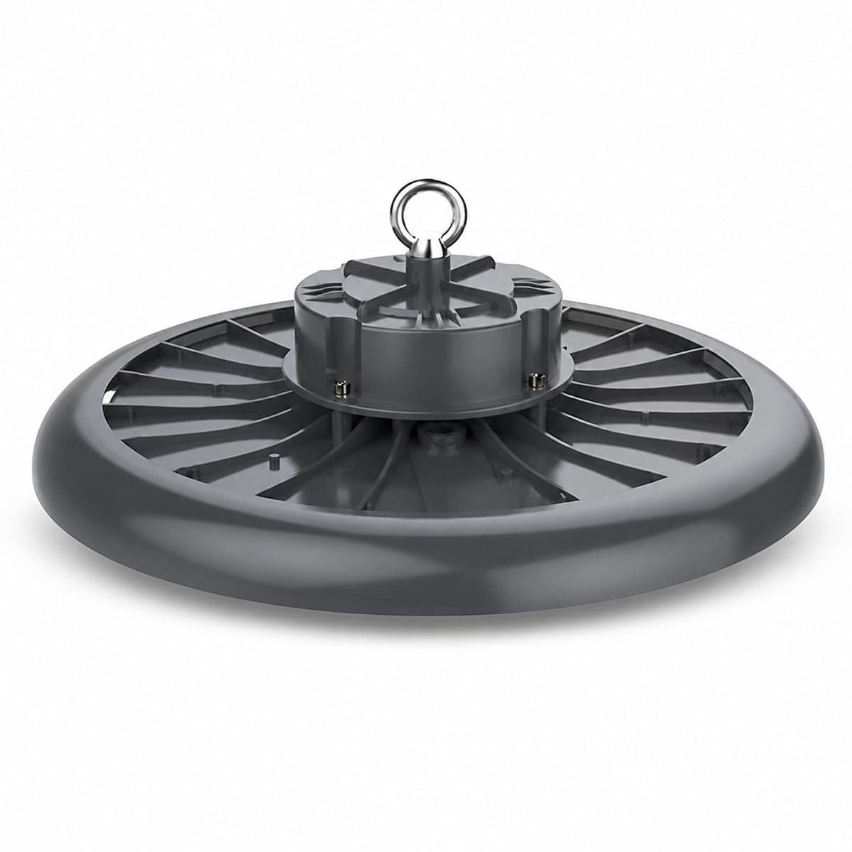 Đèn HIGHBAY trên nền trắng, ảnh sản phẩm chính diện