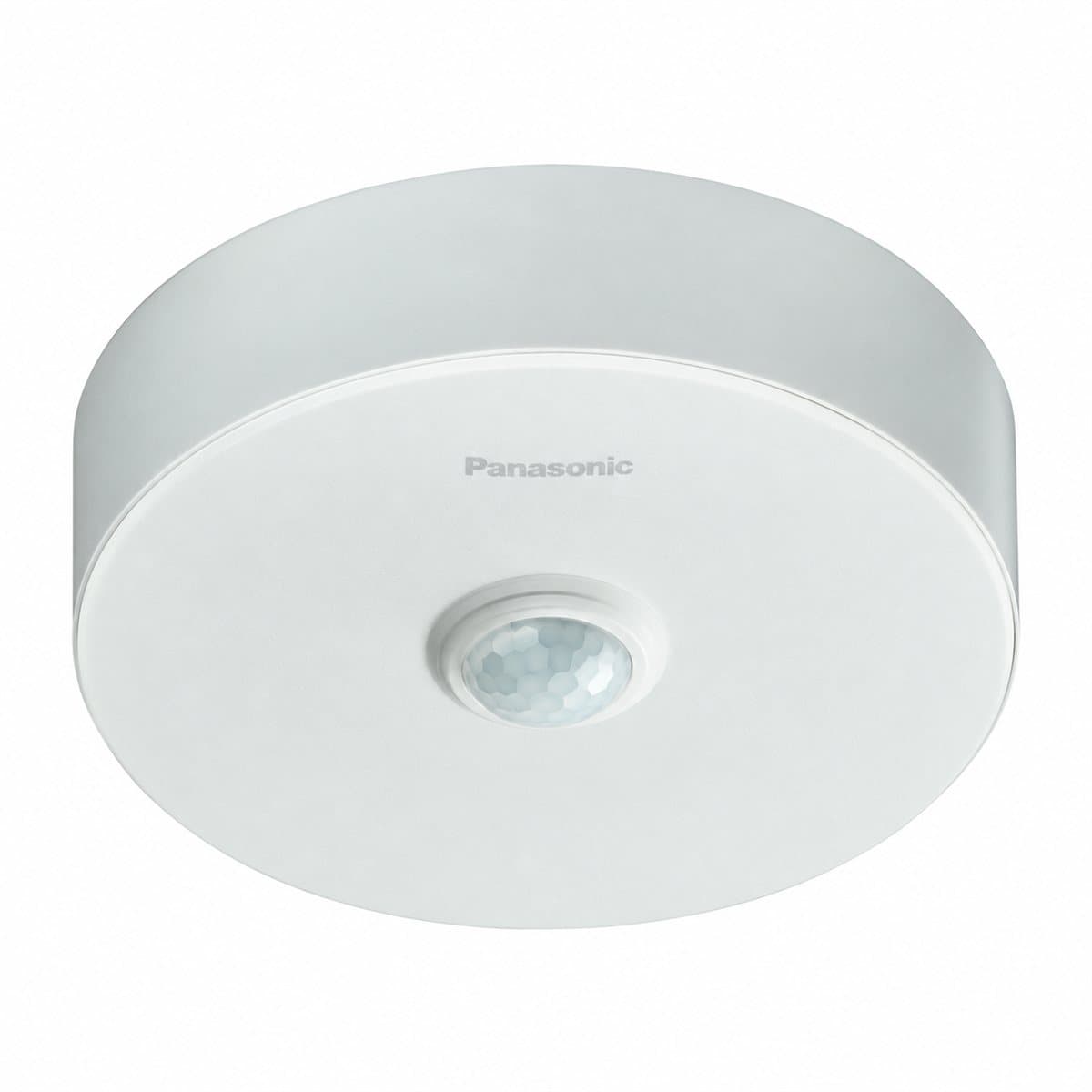 Cảm biến gắn trần cao (lắp đặt đến 12.7m) Panasonic trên nền trắng, ảnh sản phẩm chính diện