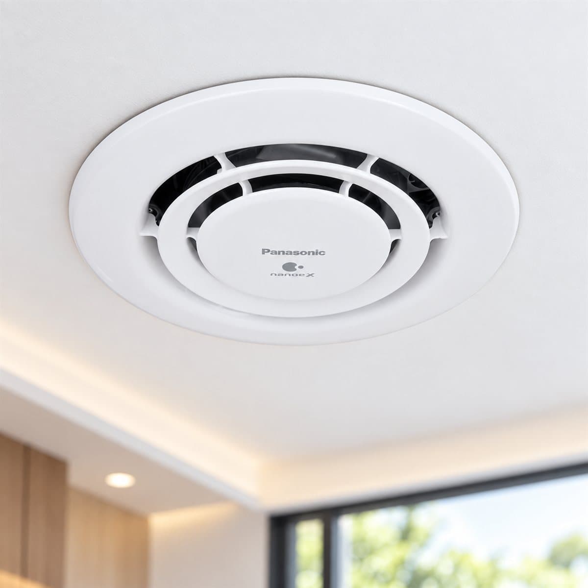 Thiết bị phát ion nanoe X Panasonic đã lắp đặt trong nhà