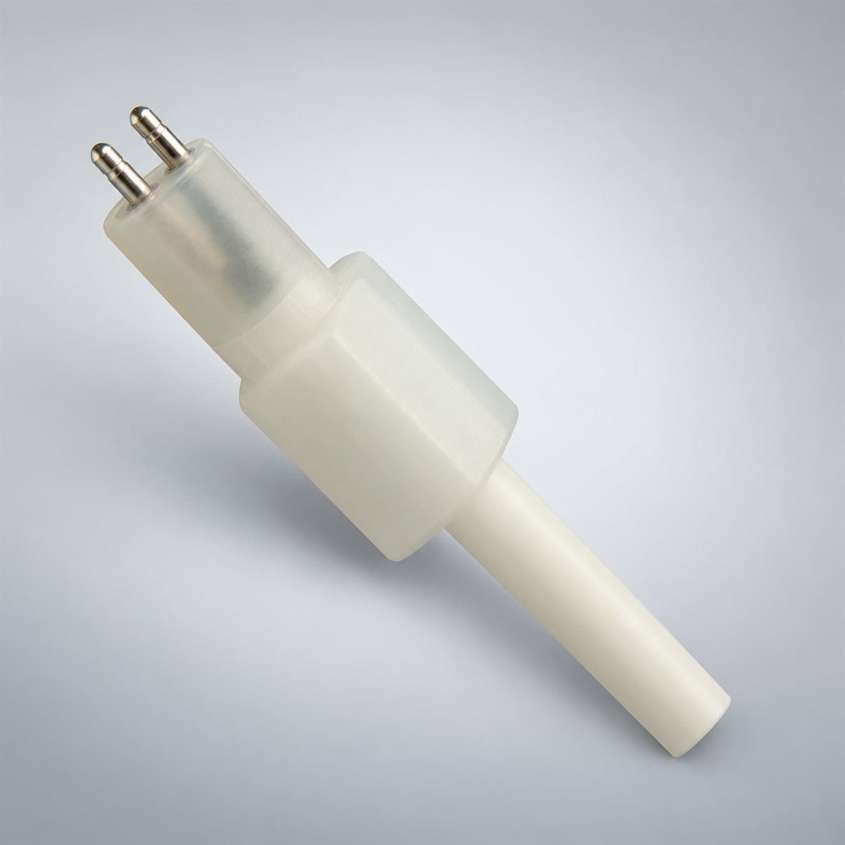 Đèn Khớp nối nguồn LED dây neon DC24V Panasonic chụp góc nghiêng 3/4, thấy rõ thân và cạnh bên