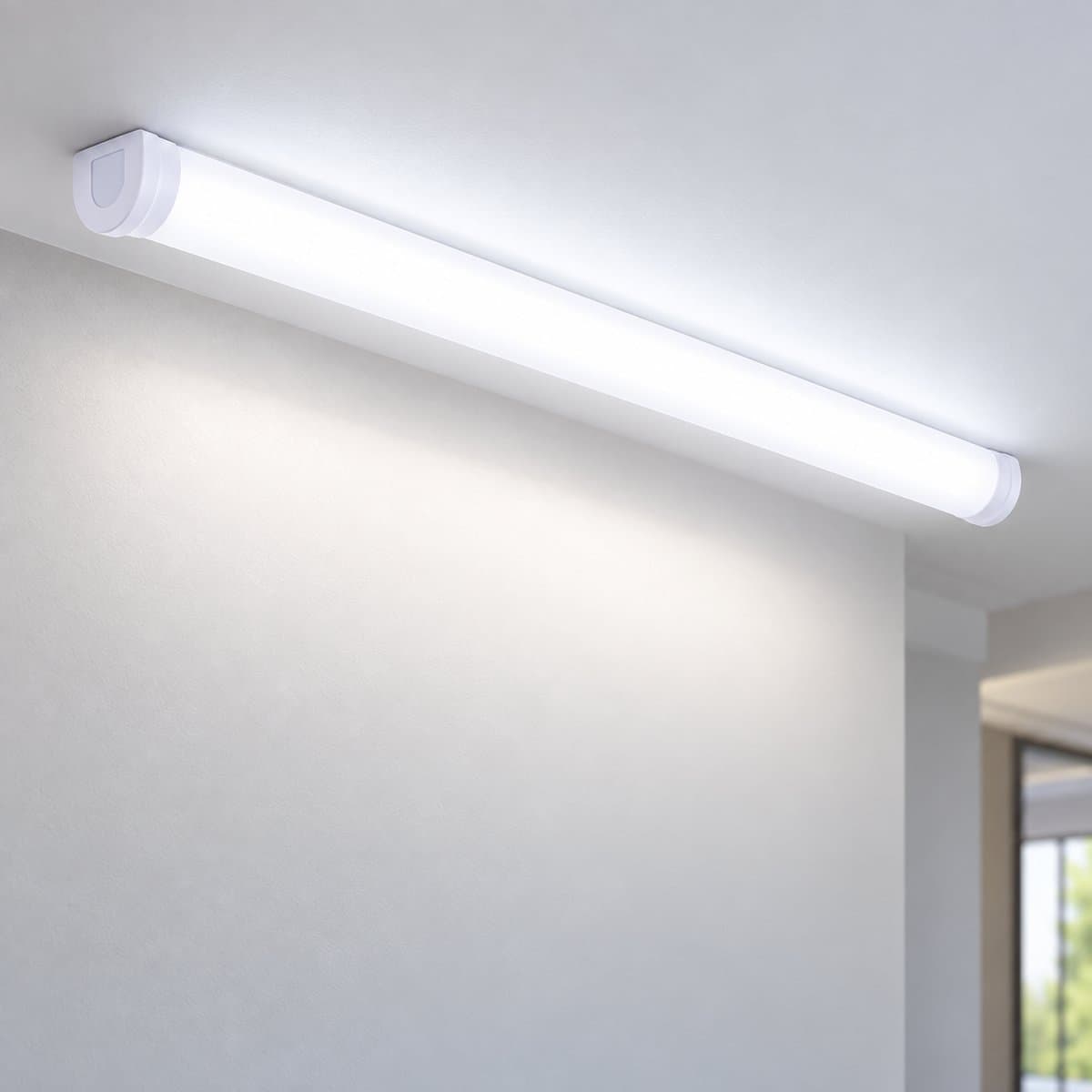 Đèn bán nguyệt LED StarBright Philips đã lắp đặt, đang chiếu sáng