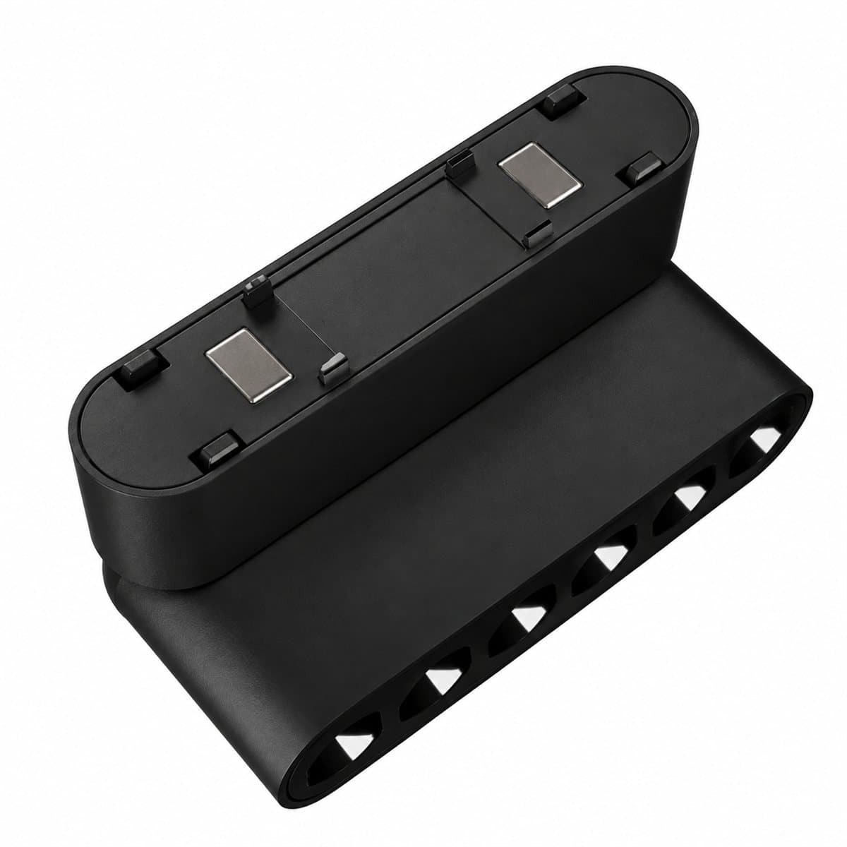 Đèn chiếu điểm gập nam châm Panasonic trên nền trắng, ảnh sản phẩm chính diện