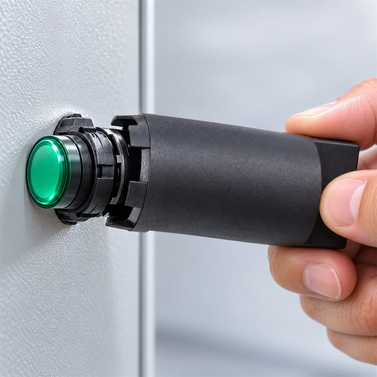 Khoá vặn đai ốc cố định cho Harmony XB7 Schneider đã lắp đặt trong nhà