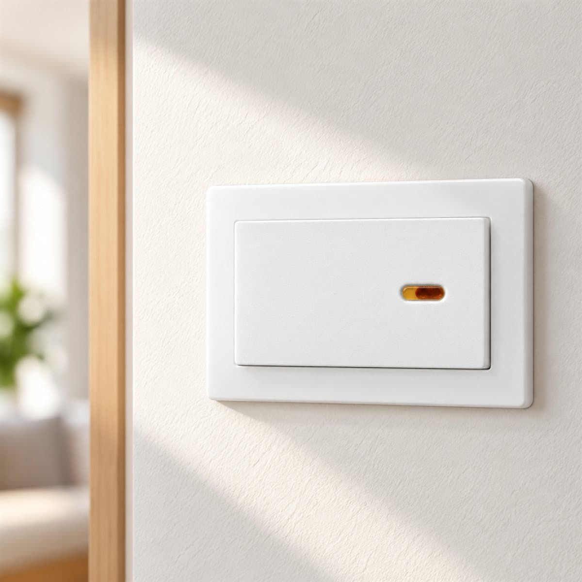 Công tắc ZENcelo A size S Schneider đã lắp đặt trong nhà