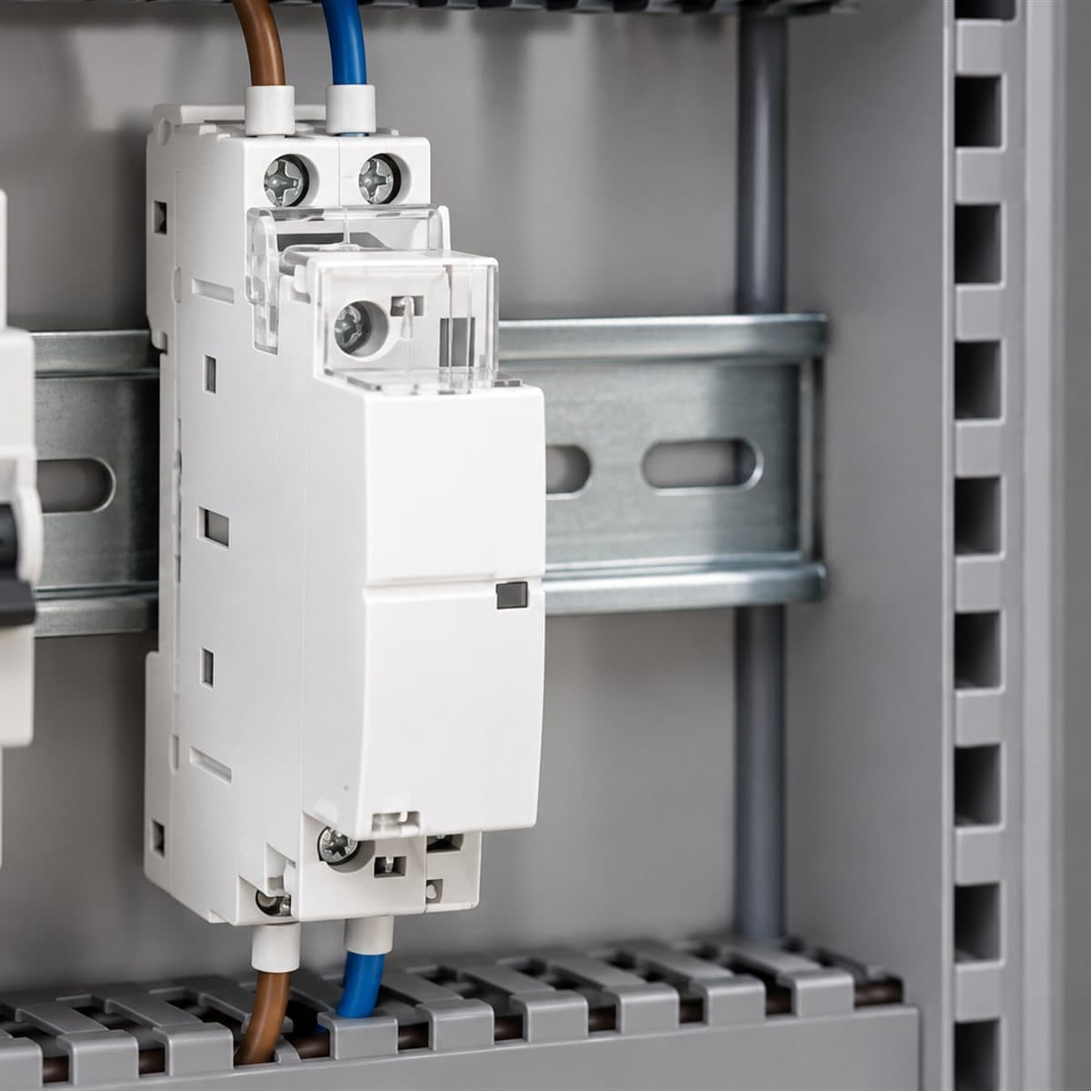 Contactor mô-đun Acti9 iCT Schneider đã lắp đặt trong nhà