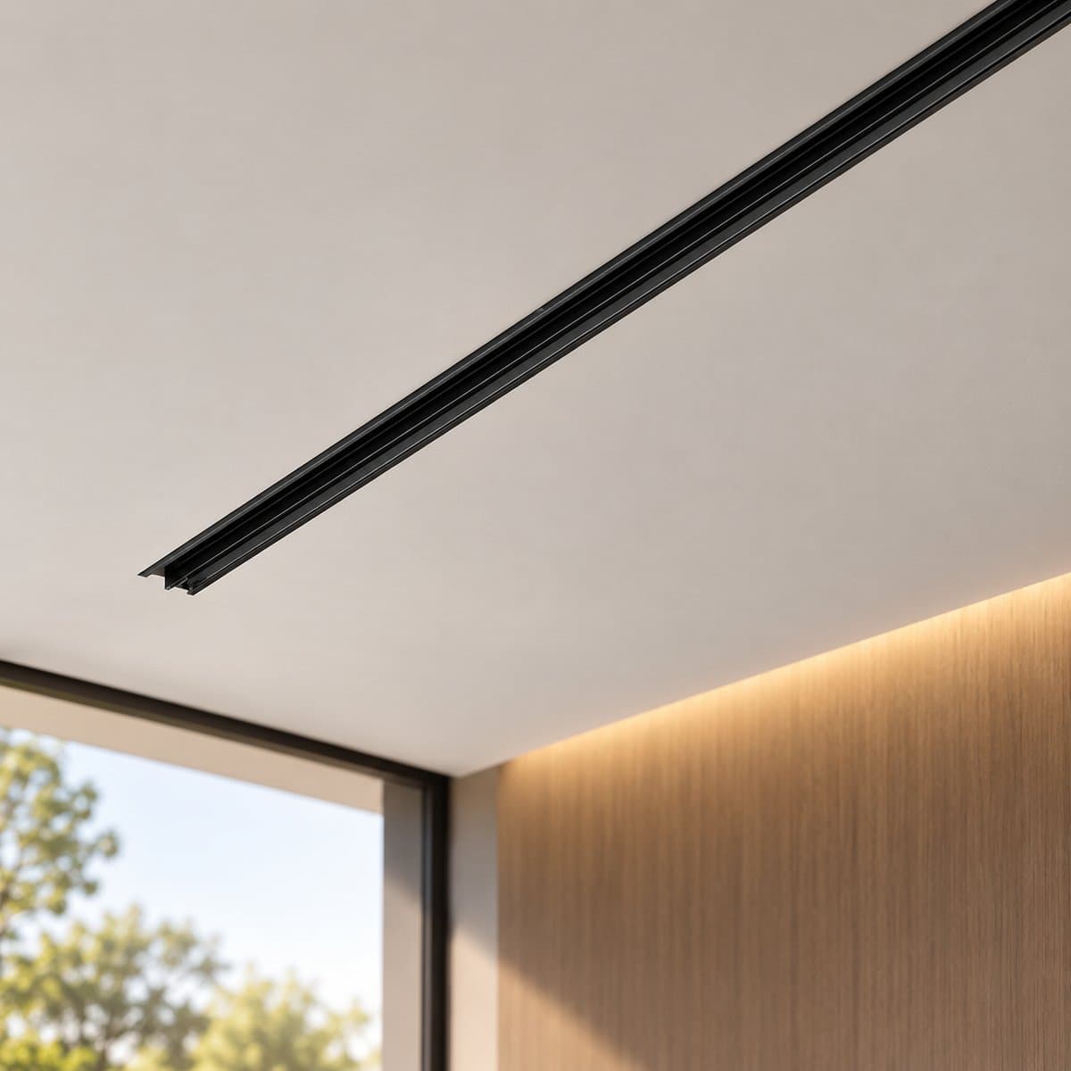 Ray âm, nguồn và phụ kiện Trackline Philips đã lắp đặt trong nhà