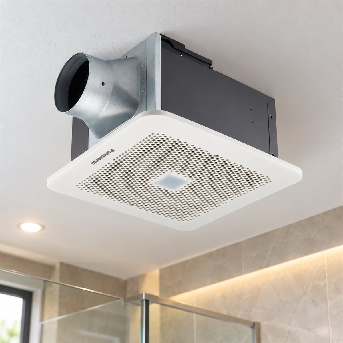 Quạt hút âm trần có sensor chuyển động & độ ẩm Panasonic đã lắp đặt trong nhà