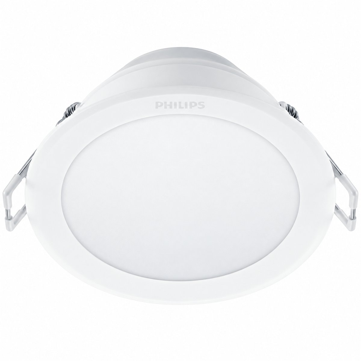 Đèn LED âm trần Meson IO Philips trên nền trắng, ảnh sản phẩm chính diện