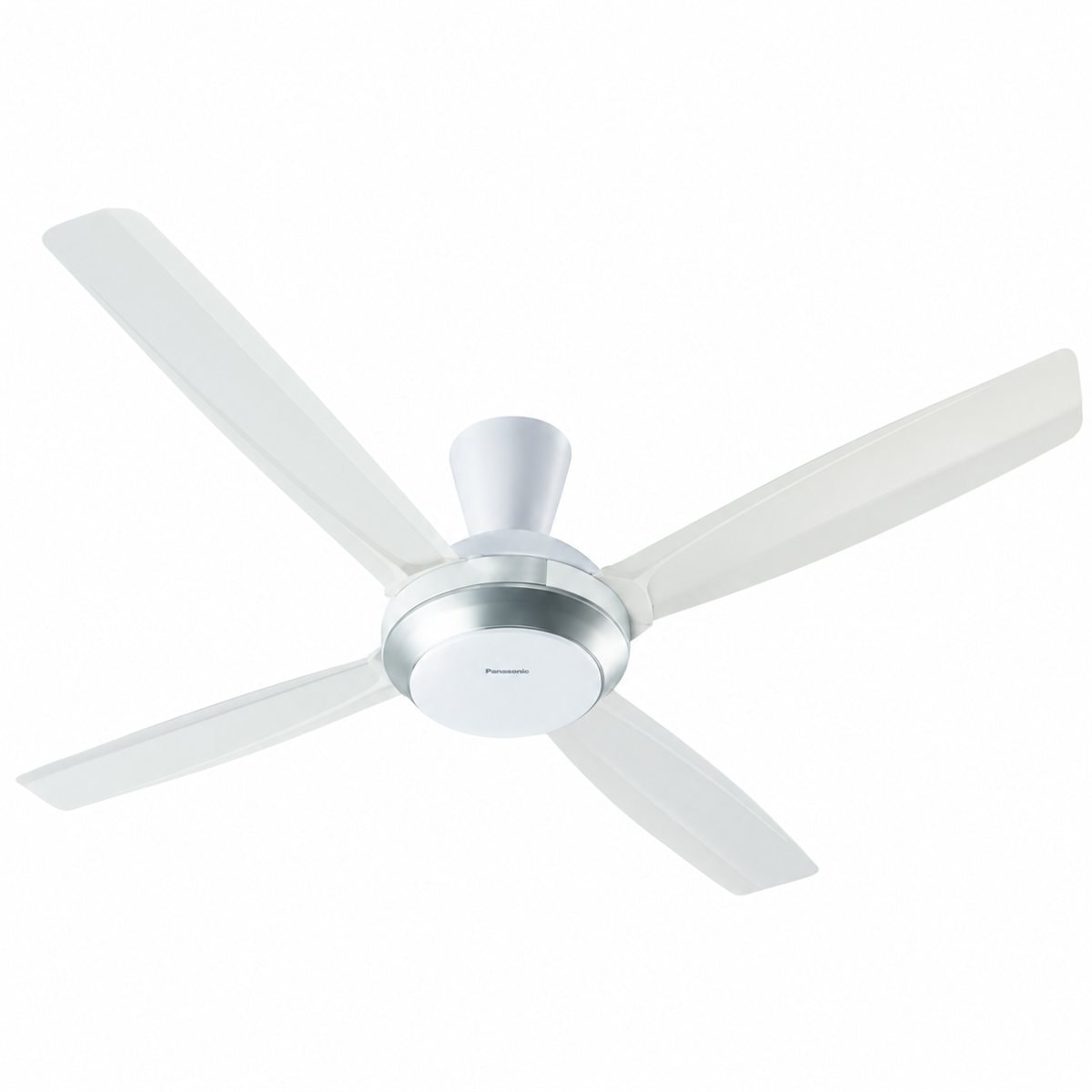 Quạt trần F-56XPG Panasonic trên nền trắng, ảnh sản phẩm chính diện