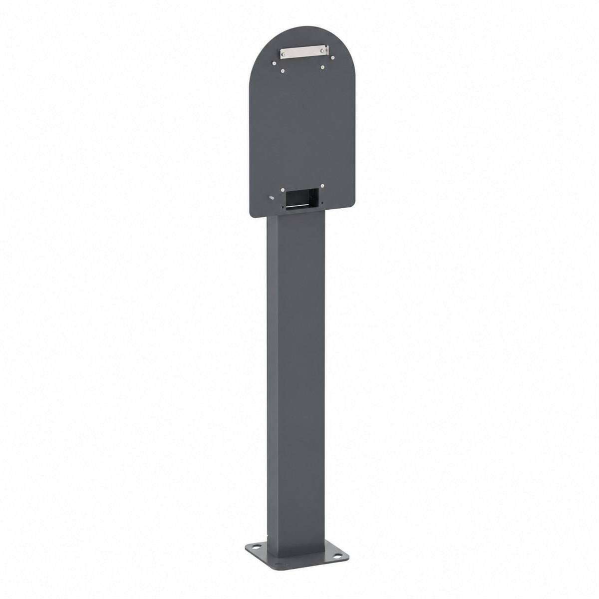 Chân đế EVlink Pro AC Schneider trên nền trắng, ảnh sản phẩm chính diện