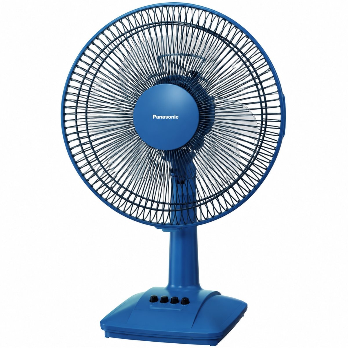 Quạt bàn Panasonic trên nền trắng, ảnh sản phẩm chính diện