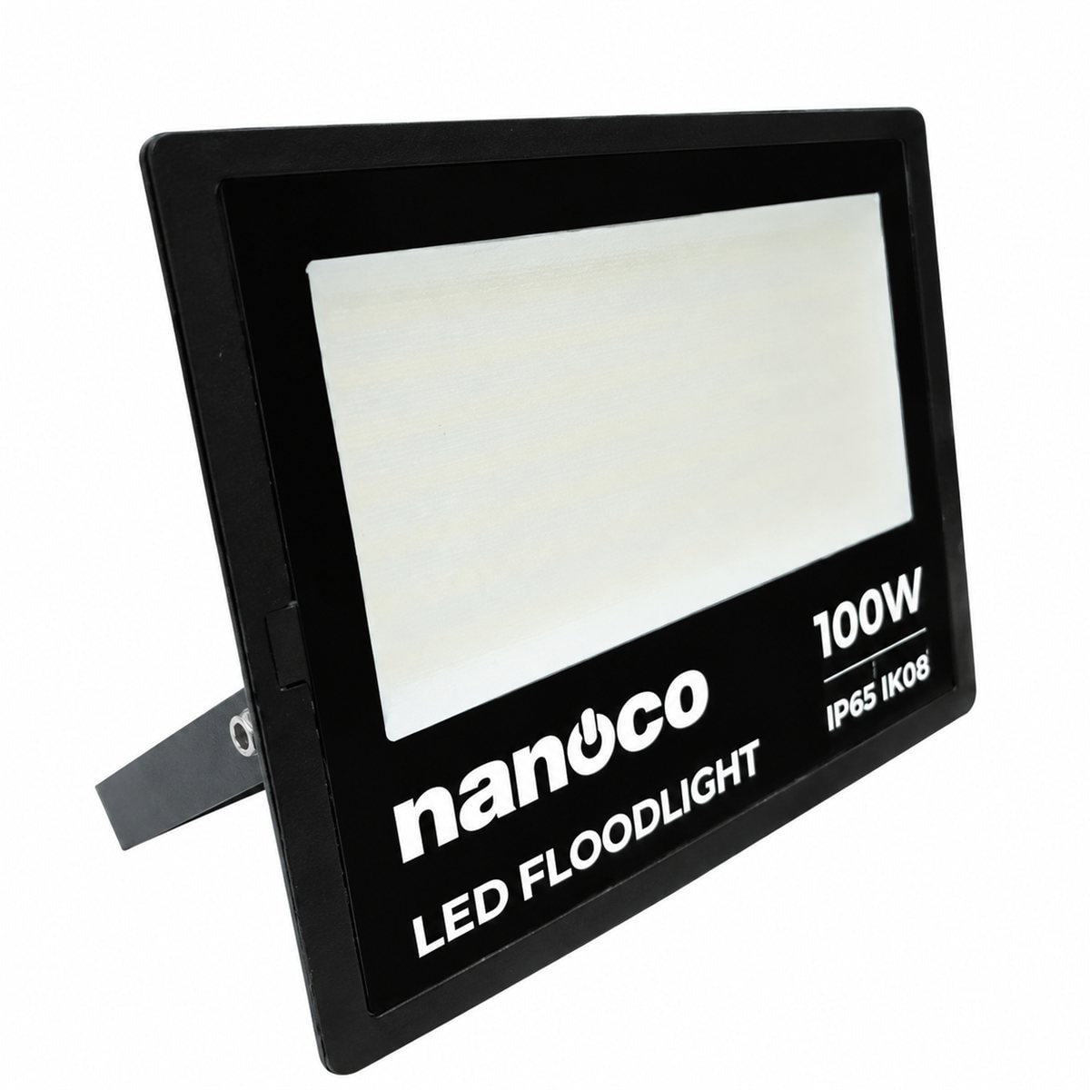 Đèn pha LED Janus Series Panasonic trên nền trắng, ảnh sản phẩm chính diện