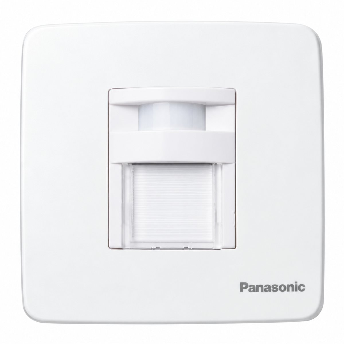 Đèn gắn tường soi lối đi có cảm biến Minerva Panasonic trên nền trắng, ảnh sản phẩm chính diện