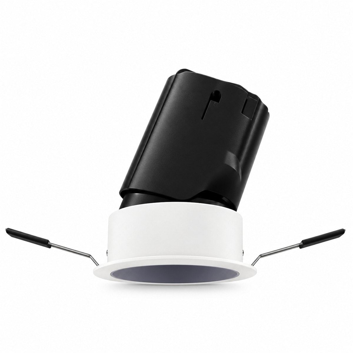 Đèn Spotlight âm trần chỉnh hướng Lumi 2025 trên nền trắng, ảnh sản phẩm chính diện