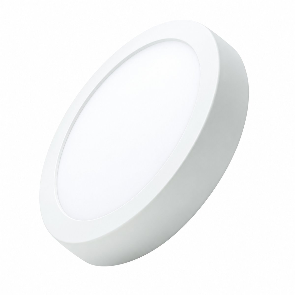 Đèn ốp trần nổi Panasonic trên nền trắng, ảnh sản phẩm chính diện