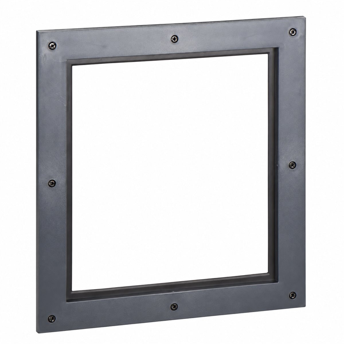 Khung viền mặt tủ (escutcheon) MasterPacT MTZ1 Schneider trên nền trắng, ảnh sản phẩm chính diện
