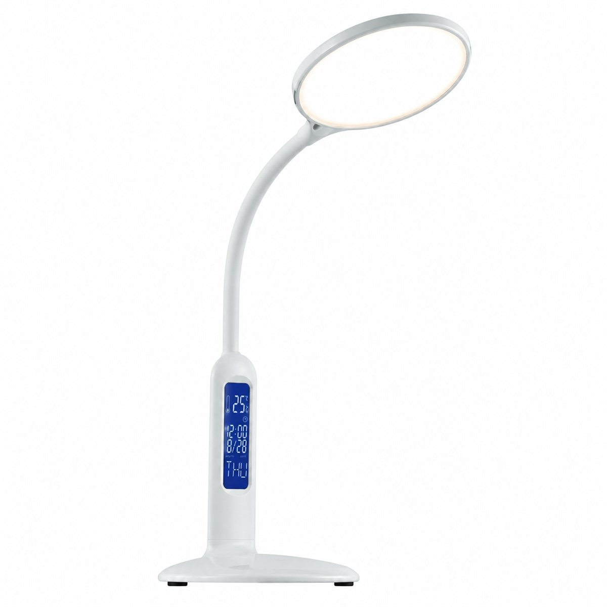 Đèn bàn LED Nessa NDKR478 Panasonic trên nền trắng, ảnh sản phẩm chính diện